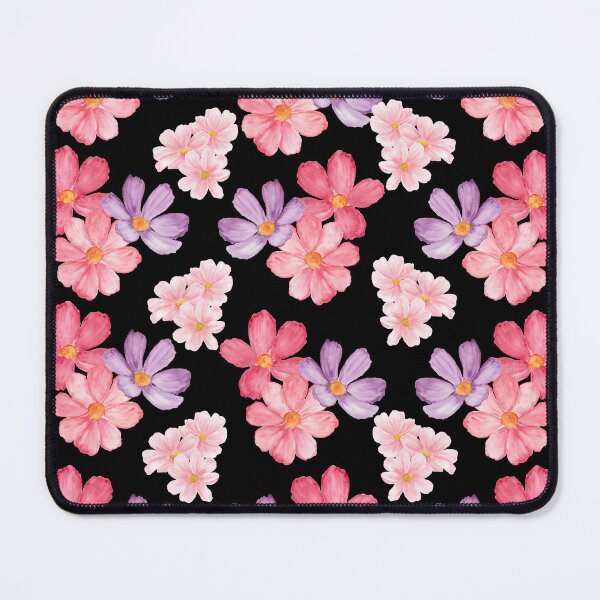 Item preview, Watercolor Pink and Purple Floral Seamless Pattern...❤️ designed and sold by Jyoti-Quotes.