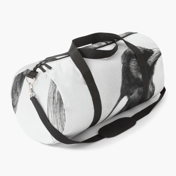 Item preview, A Magpie perched on an old fence, Birds in Motion designed and sold by CDC40.