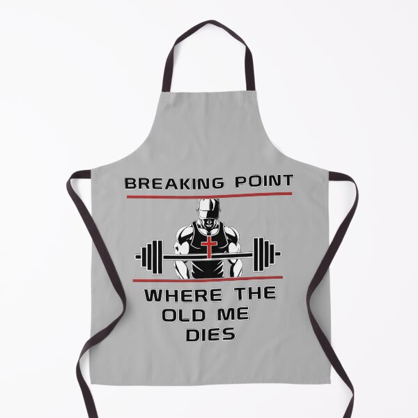 Item preview, Breaking Point Where The Old Me Dies - Christian Gym Transformation designed and sold by Bezuiden.