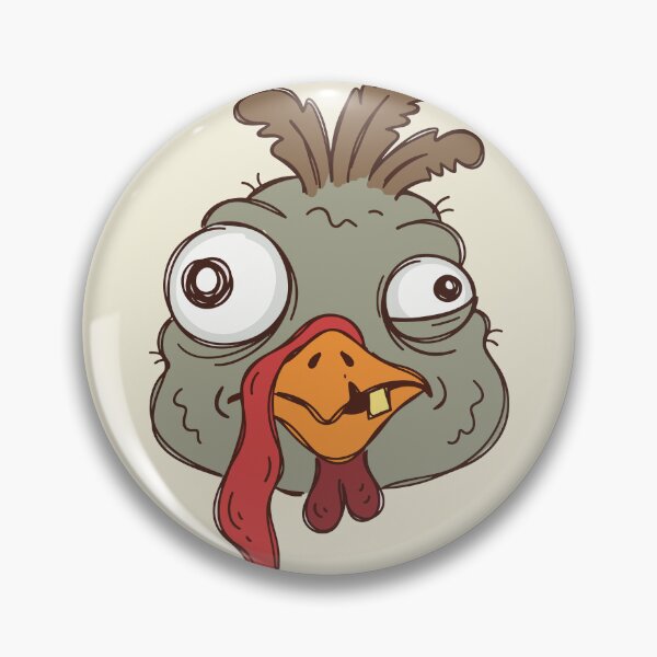 Item preview, Funny Turkey Face Halloween designed and sold by bihtti.