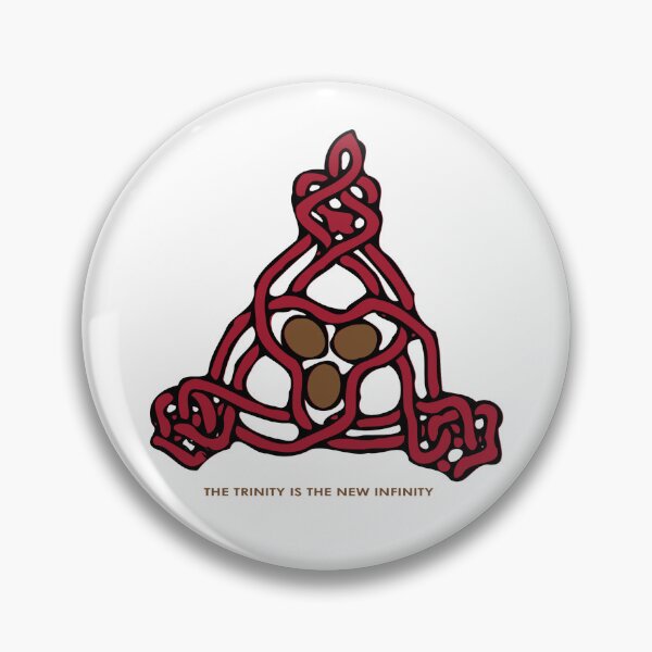 Item preview, Celtic Trinity Arrow – Modern Sacred Knotwork Symbol designed and sold by Macramellennias.