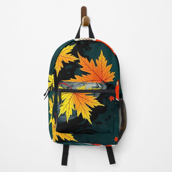 Item preview, Koi Fish & Maple Leaves | Japanese Ukiyo-e Pond Art designed and sold by T-domain.