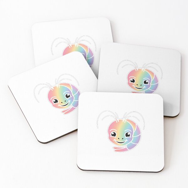Item preview, Rainbow Shrimp Cartoon designed and sold by Owcomm.