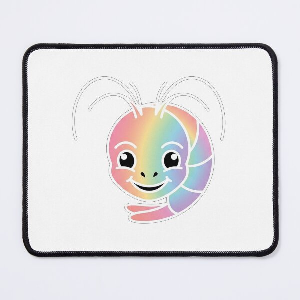 Item preview, Rainbow Shrimp Cartoon designed and sold by Owcomm.