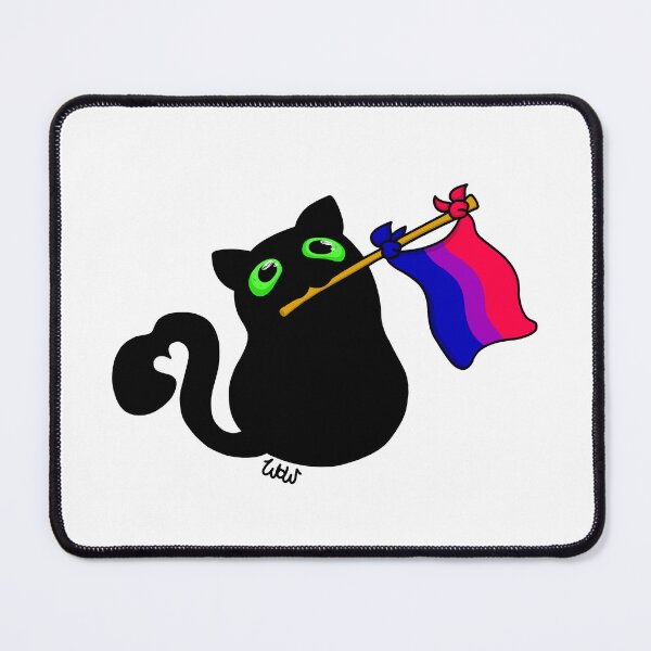Item preview, Pride Flag Kitty - Bi designed and sold by WorksOfWhimsies.