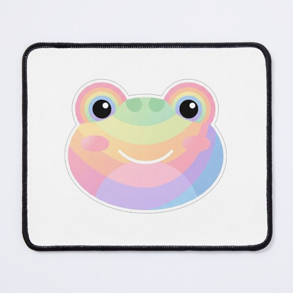 Item preview, Pastel Rainbow Frog Face designed and sold by Owcomm.