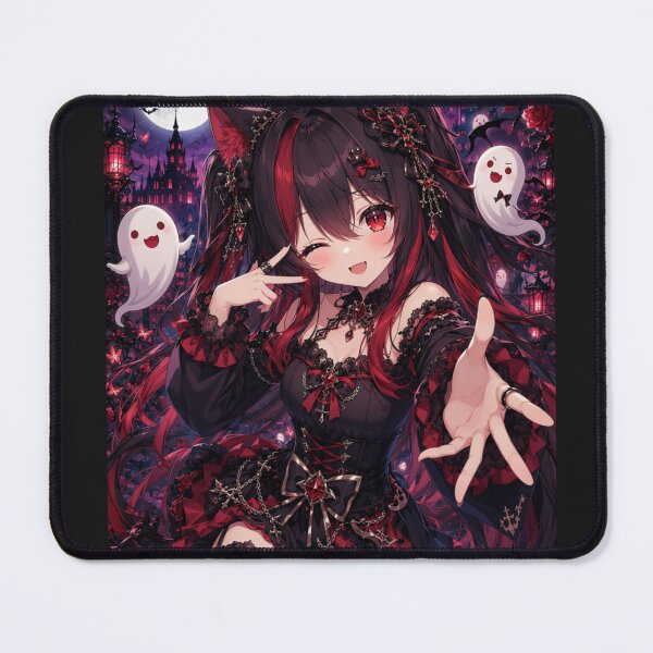 Item preview, Gothic Neko Girl – Dark Moon Night Aesthetic designed and sold by Revyra.