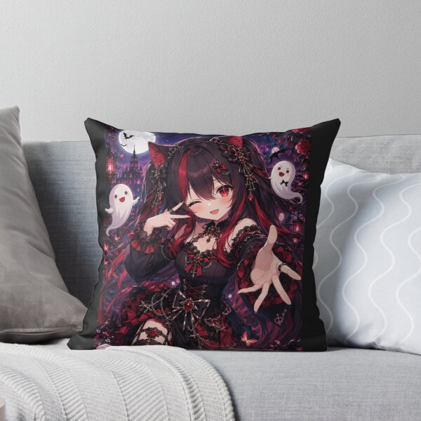 Item preview, Gothic Neko Girl – Dark Moon Night Aesthetic designed and sold by Revyra.