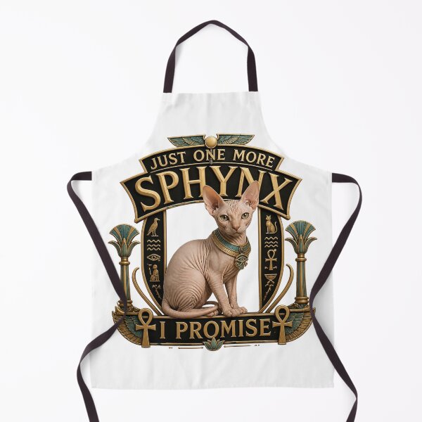 Item preview, Just One More Sphynx I Promise - Egyptian Cat Art designed and sold by zuczekgti.