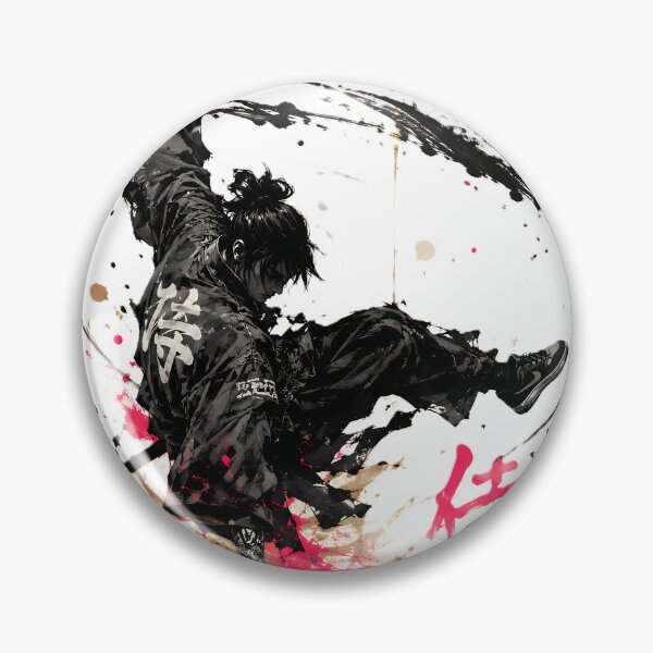 Item preview, Street Samurai Breakdance Blade Graffiti Ink Art designed and sold by MouradStudio.