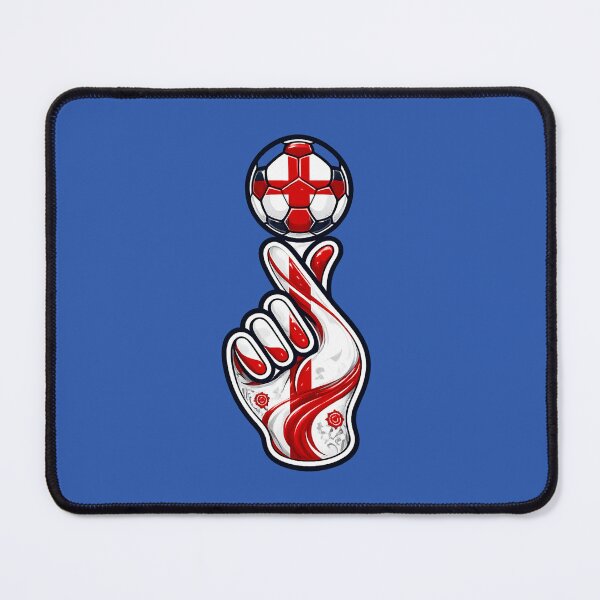 Item preview, England Football Finger Spin Art | England Flag Soccer Design | England Fan Gift | Football Sticker | T-Shirt | World Cup | Sports Wall Art designed and sold by thesmilngnature.