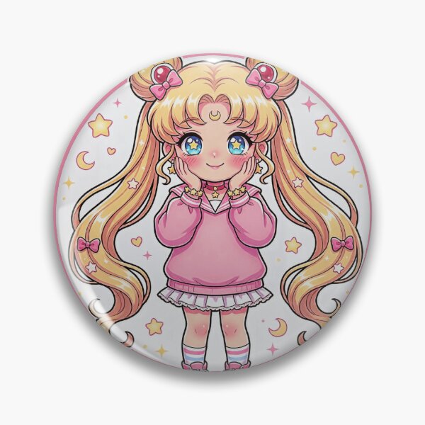 Item preview, Blushing Moon Princess Sticker  designed and sold by Designertanya.