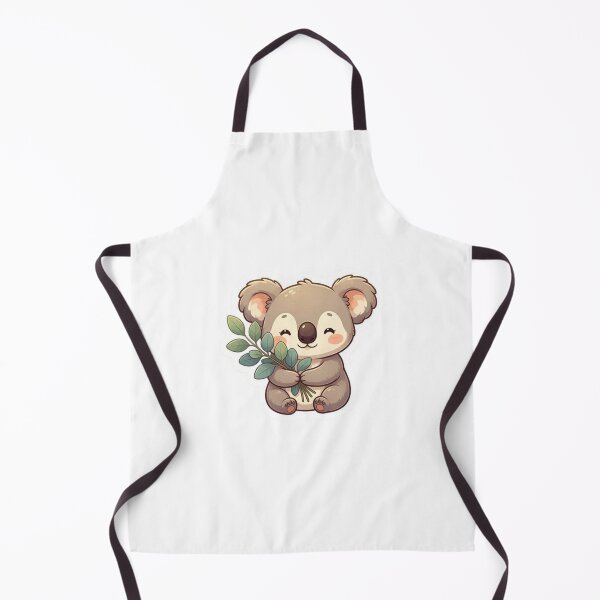 Item preview, Kawaii Koala Sticker with Eucalyptus Leaves – Adorable Baby Koala, Australian Wildlife Vinyl Decal designed and sold by Pandey14.
