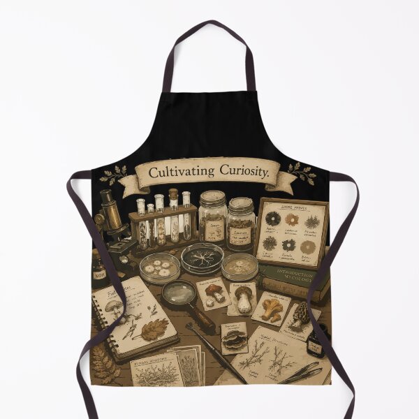 Item preview, Cultivating Curiosity Mycology Study Mushroom designed and sold by SimplePoDesign.