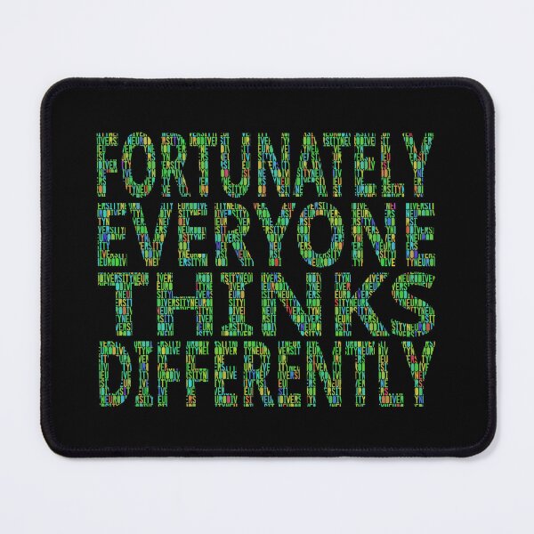 Item preview, Neurodiversity - Fortunately everyone thinks differently designed and sold by tentihandmade.