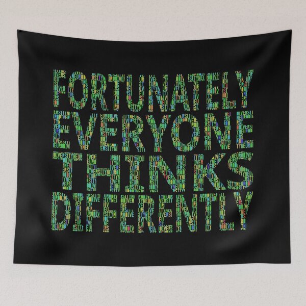 Item preview, Neurodiversity - Fortunately everyone thinks differently designed and sold by tentihandmade.