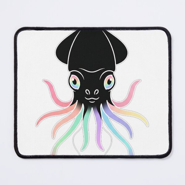 Item preview, Neon Rainbow Squid designed and sold by Owcomm.