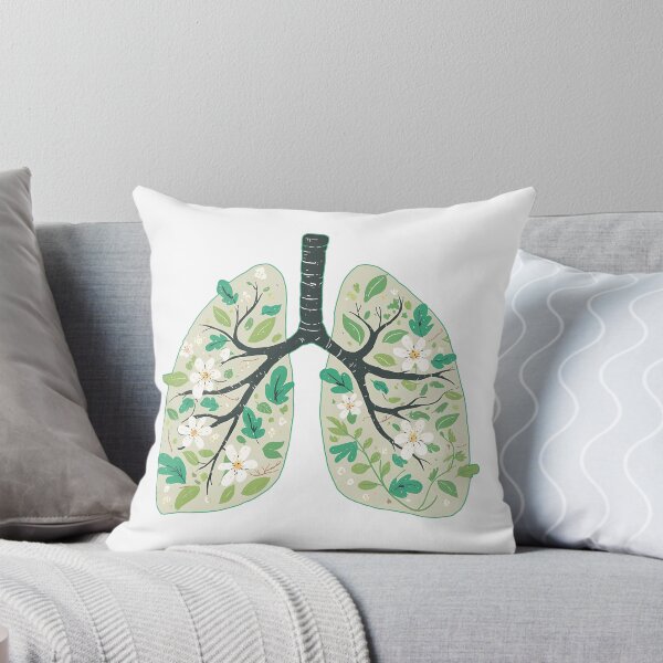 Item preview, Floral Lungs Botanical Anatomy Flowers Leaves Nature Breath Medical Art Streetwear Graphic designed and sold by DesignArtist.ia.