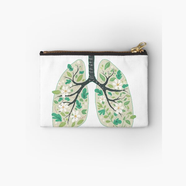 Item preview, Floral Lungs Botanical Anatomy Flowers Leaves Nature Breath Medical Art Streetwear Graphic designed and sold by DesignArtist.ia.