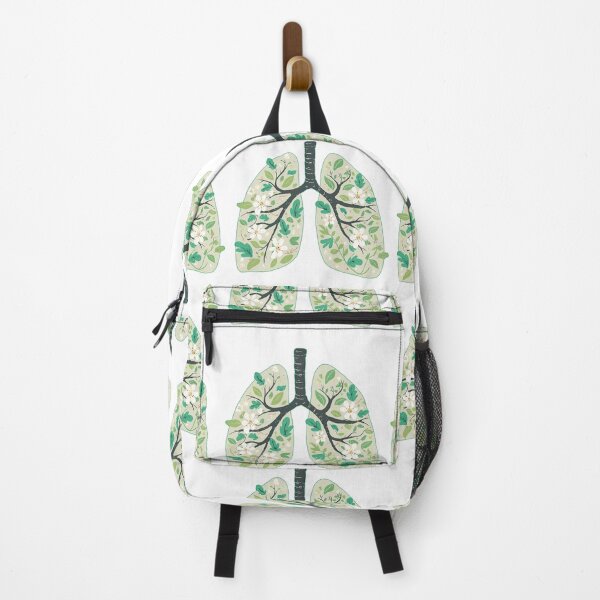 Item preview, Floral Lungs Botanical Anatomy Flowers Leaves Nature Breath Medical Art Streetwear Graphic designed and sold by DesignArtist.ia.