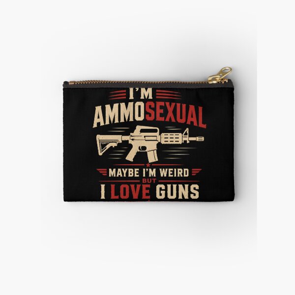 Item preview, I'm Ammosexual - Guns Lover Gift designed and sold by PixelBlob.