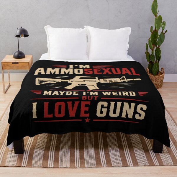 Item preview, I'm Ammosexual - Guns Lover Gift designed and sold by PixelBlob.