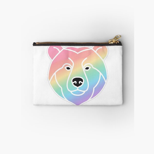 Item preview, Rainbow Bear Head Minimalist Vector Illustration designed and sold by Owcomm.