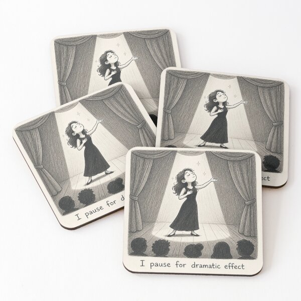 Item preview, I pause for dramatic effect designed and sold by CinemaChronik.