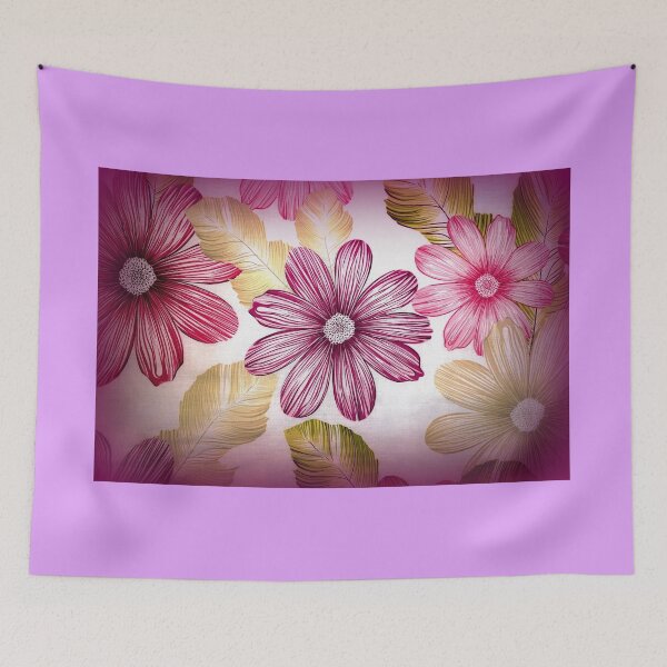Item preview, Elegant Pink Floral Botanical Seamless Pattern designed and sold by ManjulaKumari.