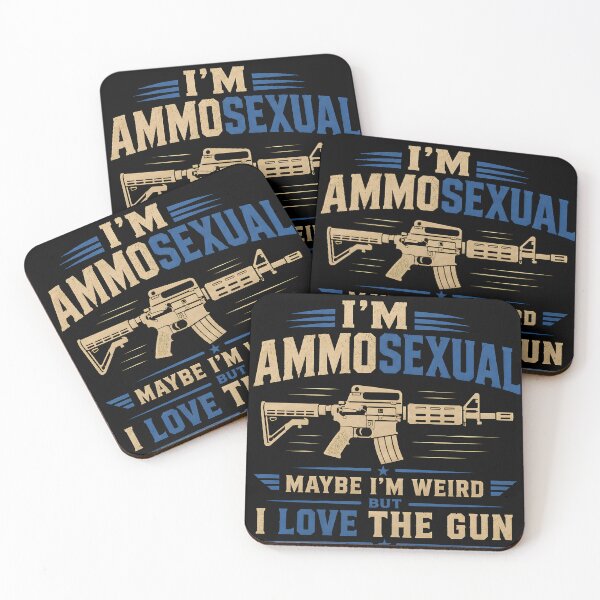 Item preview, Funny I'm Ammosexual Guns Lover Gift designed and sold by PixelBlob.
