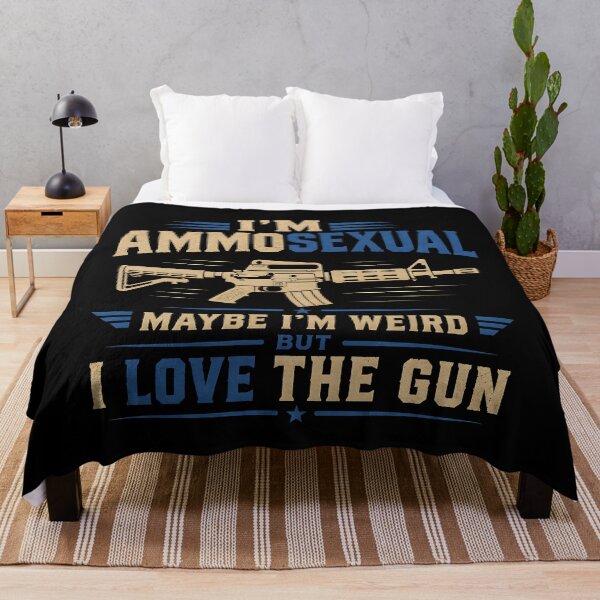 Item preview, Funny I'm Ammosexual Guns Lover Gift designed and sold by PixelBlob.