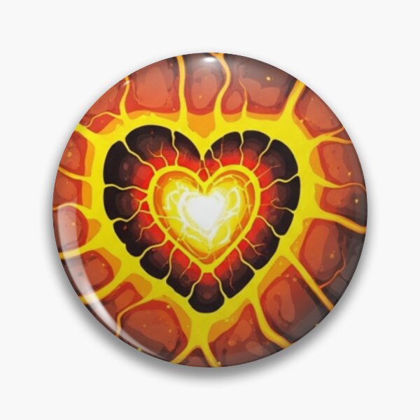 Item preview, Molten Magma Core: The Volcanic Lava Heart designed and sold by Dzblack.