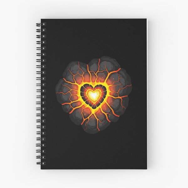 Item preview, Molten Magma Core: The Volcanic Lava Heart designed and sold by Dzblack.