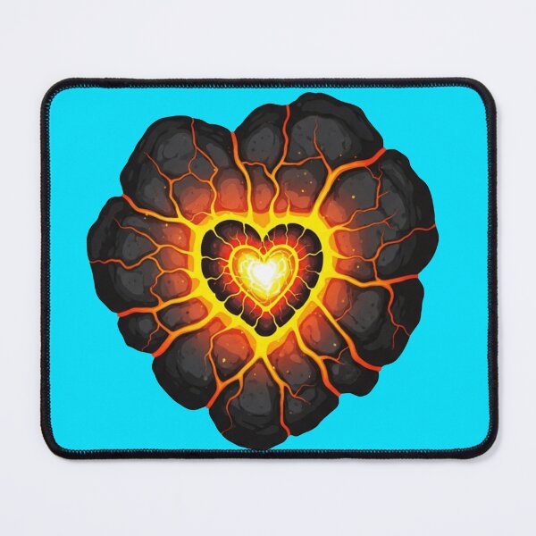 Item preview, Molten Magma Core: The Volcanic Lava Heart designed and sold by Dzblack.