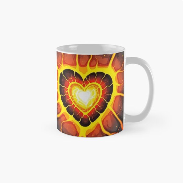 Item preview, Molten Magma Core: The Volcanic Lava Heart designed and sold by Dzblack.