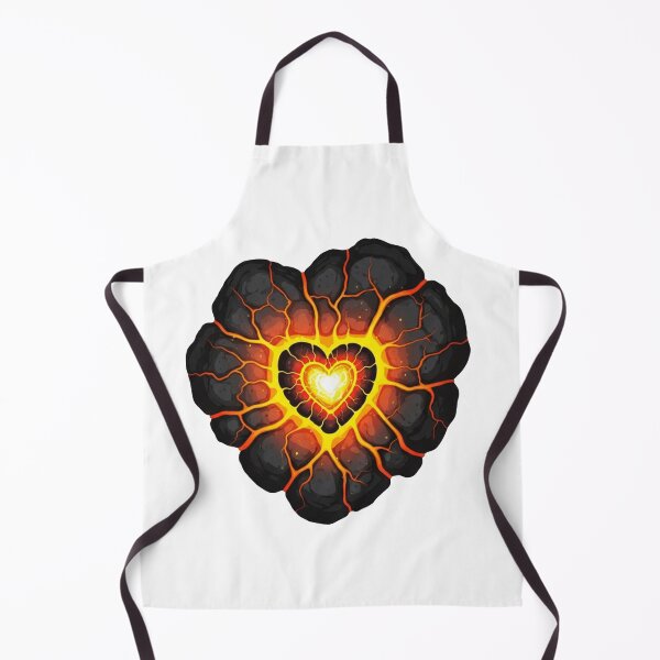 Item preview, Molten Magma Core: The Volcanic Lava Heart designed and sold by Dzblack.