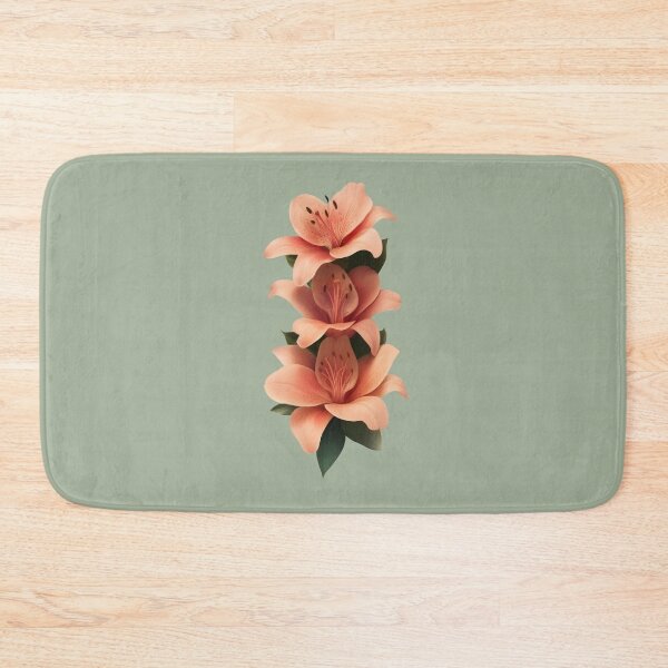 Item preview, Elegant Peach Lily - Cottagecore Botanical Aesthetic Art designed and sold by StoryVibes.