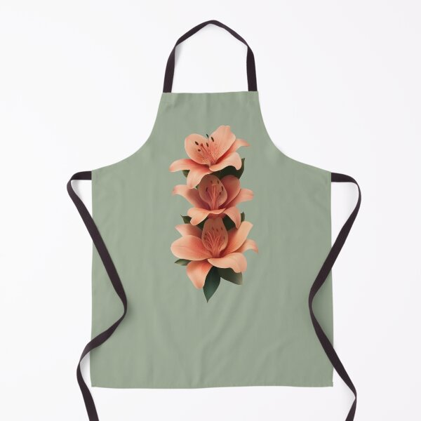 Item preview, Elegant Peach Lily - Cottagecore Botanical Aesthetic Art designed and sold by StoryVibes.