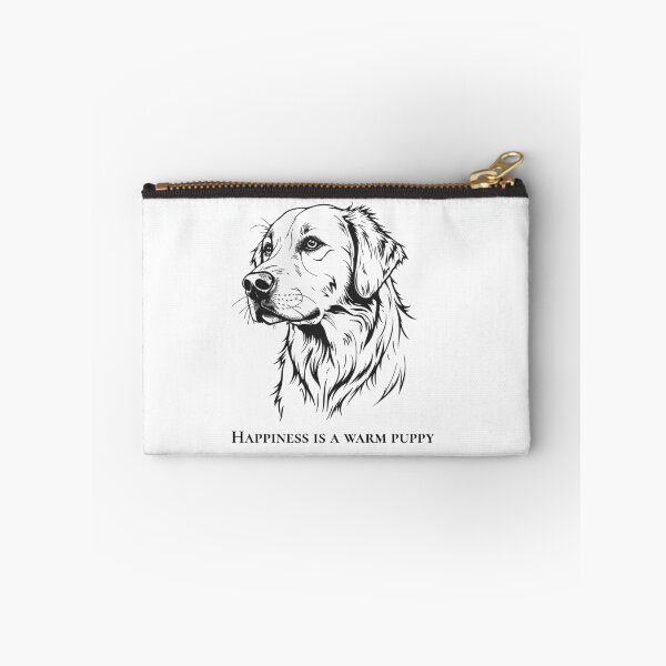 Item preview, Happiness Is a Warm Puppy | Cute Dog Lover Quote designed and sold by Krish685.