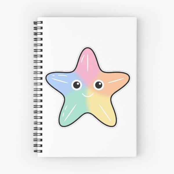 Item preview, Cute Pastel Rainbow Star Kawaii Character designed and sold by Owcomm.