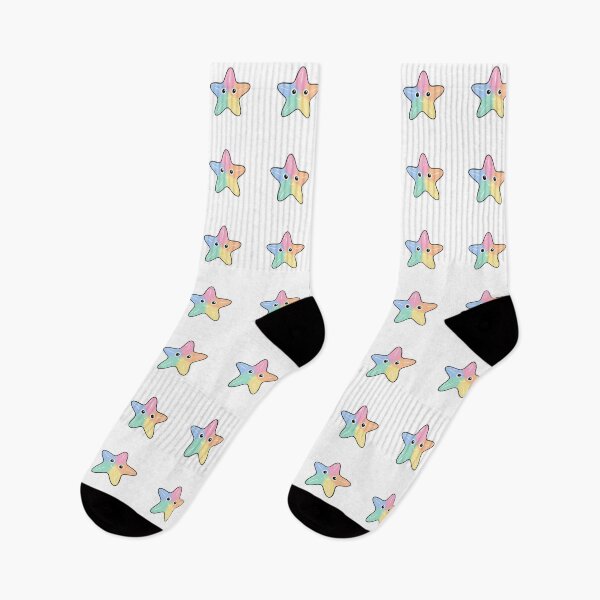 Item preview, Cute Pastel Rainbow Star Kawaii Character designed and sold by Owcomm.