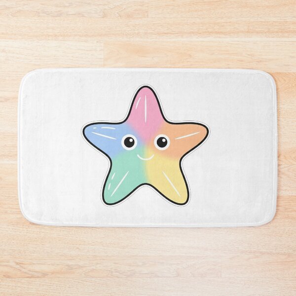 Item preview, Cute Pastel Rainbow Star Kawaii Character designed and sold by Owcomm.