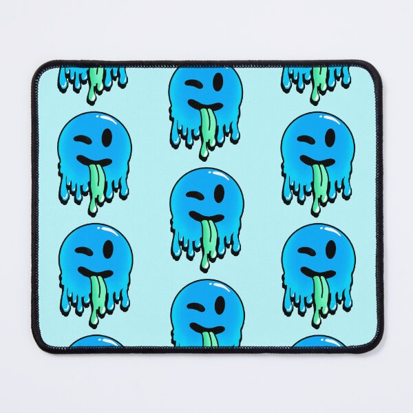 Item preview, Melty Face - Blue designed and sold by LMaccaMakes.
