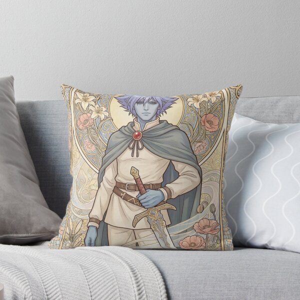 Item preview, Zelgadis in the style of Alphonse Mucha designed and sold by Solace Sparkles.