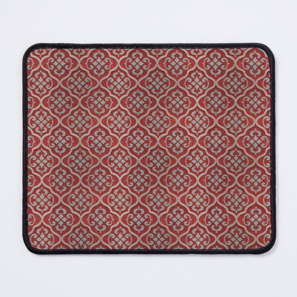 Item preview, Vintage Red and Blue Moroccan Trellis designed and sold by LouieVanille.