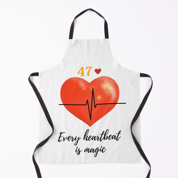 Item preview, Every Heartbeat Is Magic | 47 Chromosomes Heart Line | Down Syndrome Awareness Design designed and sold by Cartoon art with a purpose ❤️ Supporting Althea’s friends .