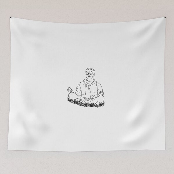 Item preview, Dwight meditating  designed and sold by MeAndMyDoods44.