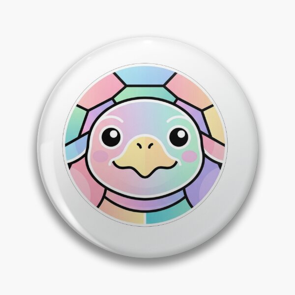 Item preview, Cute Pastel Rainbow Turtle Face Illustration designed and sold by Owcomm.