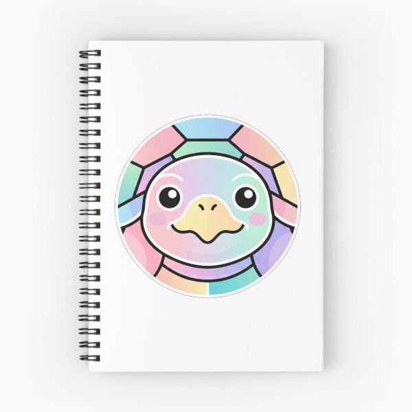 Item preview, Cute Pastel Rainbow Turtle Face Illustration designed and sold by Owcomm.