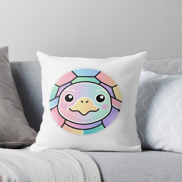 Item preview, Cute Pastel Rainbow Turtle Face Illustration designed and sold by Owcomm.